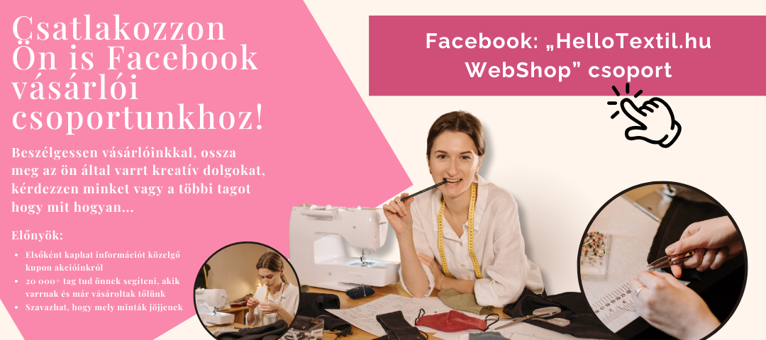 HelloTextil Méteráru Rövidáru Tapéta Webáruház