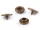 KAM műanyag patent csomag (12,4 mm-es, 20 db-os): Bronz (B11)