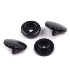   KAM műanyag patent csomag (12,4 mm-es, 20 db-os): Fekete (B5)