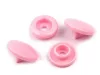 KAM műanyag patent csomag (12,4 mm-es, 20 db-os): Halvány rózsaszín (B18)