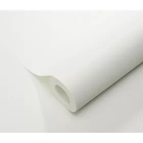  Fehér csillogó texturált egyszínű (lángálló, mosható) vlies-vinyl tapéta