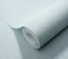 Halványkék texturált egyszínű (lángálló, mosható) vlies-vinyl tapéta