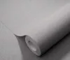 Középszürke texturált egyszínű (lángálló, mosható) vlies-vinyl tapéta