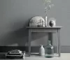 Középszürke texturált egyszínű (lángálló, mosható) vlies-vinyl tapéta