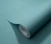 Türkizkék texturált egyszínű (lángálló, mosható) vlies-vinyl tapéta