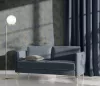 Elle Decoration 4 betonmintás sötétkék-arany (lángálló, mosható) vlies-vinyl tapéta