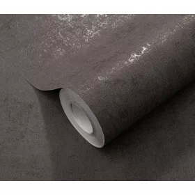   Elle Decoration 4 betonmintás sötétszürke (lángálló, mosható) vlies-vinyl tapéta