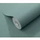 Elle Decoration 4 Halvány petrolzöld egyszínű textilhatású (lángálló, mosható) vlies-vinyl tapéta