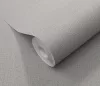 Elle Decoration 4 Középszürke egyszínű textilhatású (lángálló, mosható) vlies-vinyl tapéta