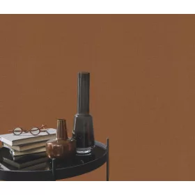   Elle Decoration 4 Terracotta egyszínű textilhatású (lángálló, mosható) vlies-vinyl tapéta