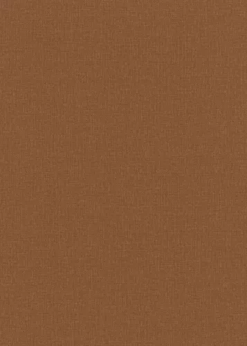 Elle Decoration 4 Terracotta egyszínű textilhatású (lángálló, mosható) vlies-vinyl tapéta