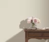 Elle Decoration 4 Halványbézs egyszínű textilhatású (lángálló, mosható) vlies-vinyl tapéta