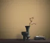 Elle Decoration 4 Fényes arany egyszínű textilhatású (lángálló, mosható) vlies-vinyl tapéta