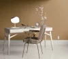 Elle Decoration 4 Fényes arany egyszínű textilhatású (lángálló, mosható) vlies-vinyl tapéta
