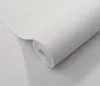 Elle Decoration 4 Halványszürke egyszínű textilhatású (lángálló, mosható) vlies-vinyl tapéta