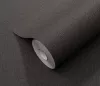 Elle Decoration 4 Sötétszürkés-barna egyszínű textilhatású (lángálló, mosható) vlies-vinyl tapéta