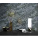 Elle Decoration 4 Szürke-arany márvány mintás (lángálló, mosható) vlies-vinyl tapéta