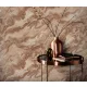 Elle Decoration 4 Terracotta-bronzos márvány mintás (lángálló, mosható) vlies-vinyl tapéta
