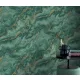 Elle Decoration 4 Türkiz-arany márvány mintás (lángálló, mosható) vlies-vinyl tapéta