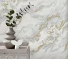 Elle Decoration 4 Fehér-arany márvány mintás (lángálló, mosható) vlies-vinyl tapéta