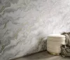Elle Decoration 4 Fehér-arany márvány mintás (lángálló, mosható) vlies-vinyl tapéta