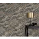Elle Decoration 4 Barnásszürke-arany márvány mintás (lángálló, mosható) vlies-vinyl tapéta