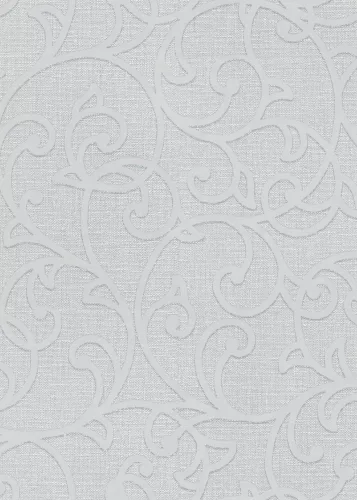 Opus: Szürke–ezüst klasszikus ornamentika (mosható) vlies alapon hab felületű tapéta