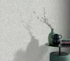 Opus: Zöld klasszikus ornamentika (mosható) vlies alapon hab felületű tapéta