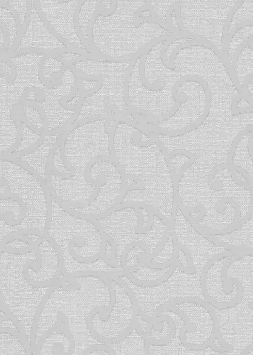 Opus: Világosszürke klasszikus ornamentika (mosható) vlies alapon hab felületű tapéta