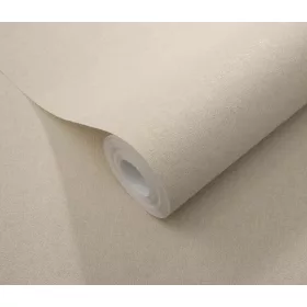   Bézs textúrájú egyszínű (lángálló, mosható) vlies-vinyl tapéta