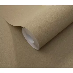   Natúros barna textúrájú egyszínű (lángálló, mosható) vlies-vinyl tapéta
