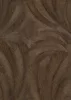 Elysium barna alapon bronz fényes toll mintás (lángálló, mosható) vlies-vinyl tapéta