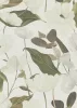 Secret Garden: Fehér alapon fehér színű nagy magnóliás (lángálló, mosható) vlies-vinyl tapéta
