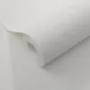 Secret Garden: Egyszínű fehér lenes hatású textúrájú (lángálló, mosható) vlies-vinyl tapéta
