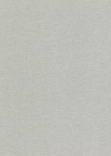 Secret Garden: Egyszínű halvány szürke lenes hatású textúrájú (lángálló, mosható) vlies-vinyl tapéta