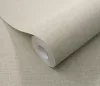Taupe barna strukturált egyszínű (lángálló, mosható) vlies-vinyl tapéta