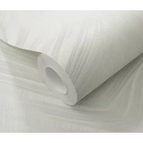  Fehér alapon szürke tollas csillámos elegáns strukturált vlies-vinyl tapéta