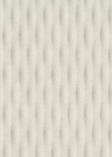 Szürkés-bézs matt hullám mintás (lángálló, mosható) vlies-vinyl tapéta