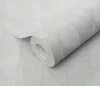 Világos szürke matt geometrikus mintás (lángálló, mosható) vlies-vinyl tapéta
