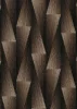 Barna-bronzos 3D mintás (lángálló, mosható) vlies-vinyl tapéta