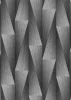 Ezüst-fekete 3D mintás (lángálló, mosható) vlies-vinyl tapéta