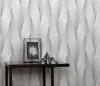 Ezüst 3D mintás (lángálló, mosható) vlies-vinyl tapéta