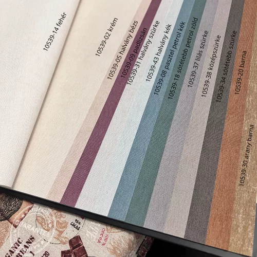 Pasztel petrol kék alapon ezüst csillámos elegáns egyszínű strukturált vlies-vinyl tapéta