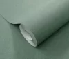 Sötétebb petrol zöld alapon ezüst csillámos elegáns egyszínű strukturált vlies-vinyl tapéta