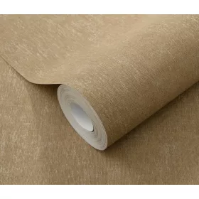   Aranybarna alapon ARANY csillámos egyszínű strukturált vlies-vinyl tapéta