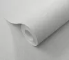 Halványszürke alapon ezüst csillámos elegáns egyszínű strukturált vlies-vinyl tapéta