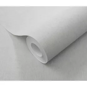   Halványszürke alapon ezüst csillámos elegáns egyszínű strukturált vlies-vinyl tapéta