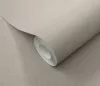 Középszürke alapon ezüst csillámos elegáns egyszínű strukturált vlies-vinyl tapéta