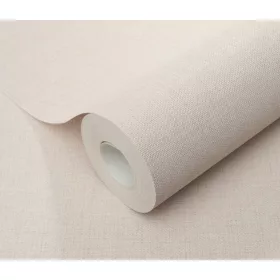   H. rózsaszín matt egyszínű szövött textil hatású (lángálló, mosható) vlies-vinyl tapéta