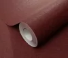 Bordó matt egyszínű szövött textil hatású (lángálló, mosható) vlies-vinyl tapéta